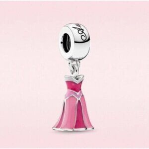 ✅PANDORA Disney Aurora Sleeping Beauty Dress Charm